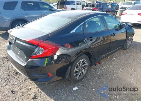2016 Honda Civic Ex from USA, damaged, VIN 19XFC2F76GE097711
